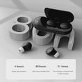thumbnail image 1 of Oggfader Wireless Earbuds Space Capsule Cute Bluetooth Headset All Inclusive Smart Noise Cancelling Invisible In Ear Wireless Headset Black Black, 1 of 8