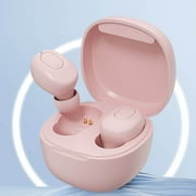 Oggfader Wireless Earbuds Wireless Bluetooth Headset HIFI Sound Quality Long lasting Battery Life Bluetooth 5.1 Earphones Pink