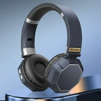 Oggfader Wireless Earbuds Wireless Headphones Bluetooth Earphone HIFI Stereo Headset Mode Gaming Earbuds Over The Ear Headphone Blue