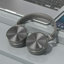 Oggfader Wireless Headphones Bluetooth Earphone HIFI Stereo Headset Mode Gaming Earbuds Over The Ear Headphone Gray