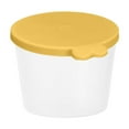 thumbnail image 1 of Oggfader Yellow Airtight Food Grade Plastic Storage Jar - Stackable Kitchen Container for Cereal, Snacks, Dry Goods, Easy Open Lid, 1 of 6