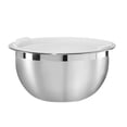 thumbnail image 1 of Oggi 3-Quart Two-Tone Stainless Steel Mixing Bowl with Airtight Lid, 1 of 7