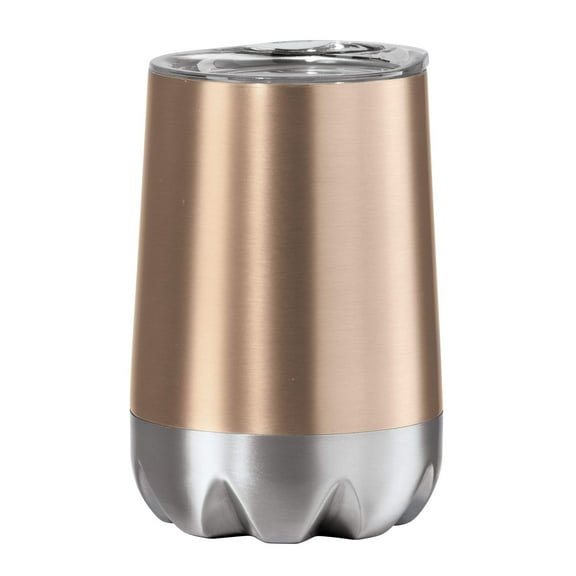 Oggi Calypso Vacuum Insulated Tumbler, 12-Ounce, Champagne