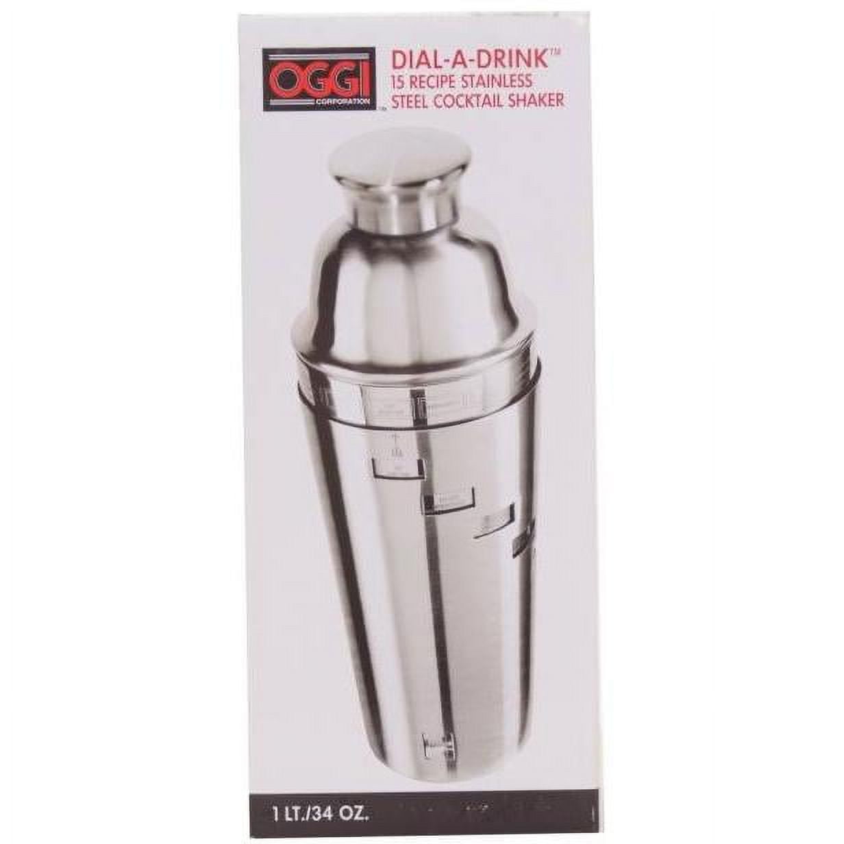Dial A Drink Shaker Stainless Steel