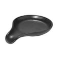thumbnail image 1 of Oggi Jumbo Spooner Black Ceramic Spoon Rest, 1 of 7