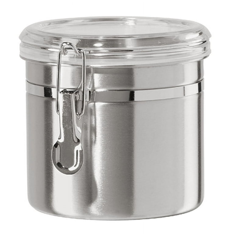 https://i5.walmartimages.com/seo/Oggi-Stainless-Steel-42-Ounce-Canister-with-Airtight-Acrylic-Clamp-Lid_a74c693e-047b-4c06-9c77-6d3e5e9f6b3c.bda43c80948c93ba52261403dead6b4a.jpeg?odnHeight=768&odnWidth=768&odnBg=FFFFFF