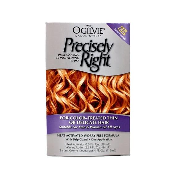 Ogilvie Precisely Right Perm Color-Treated, Thin or Delicate Hair 1 Each
