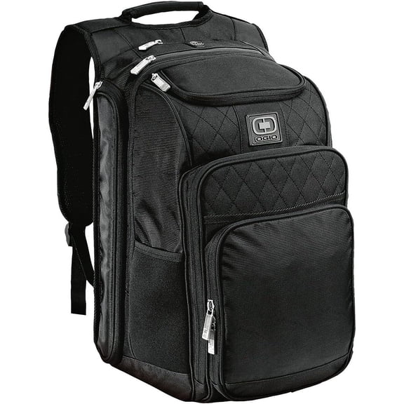 Ogio Epic Backpack with 17" Computer Laptop Sleeve - Black