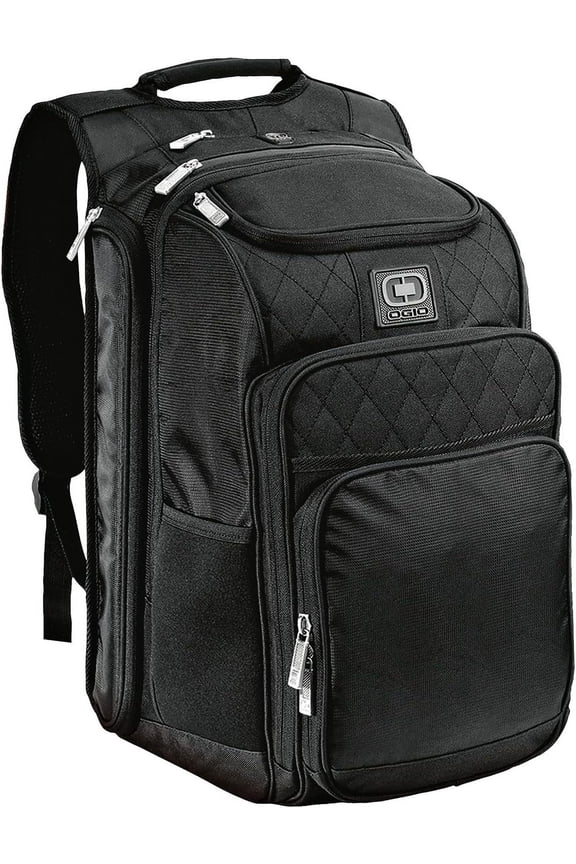 Epic Backpack with 17" Computer Laptop Sleeve - Black