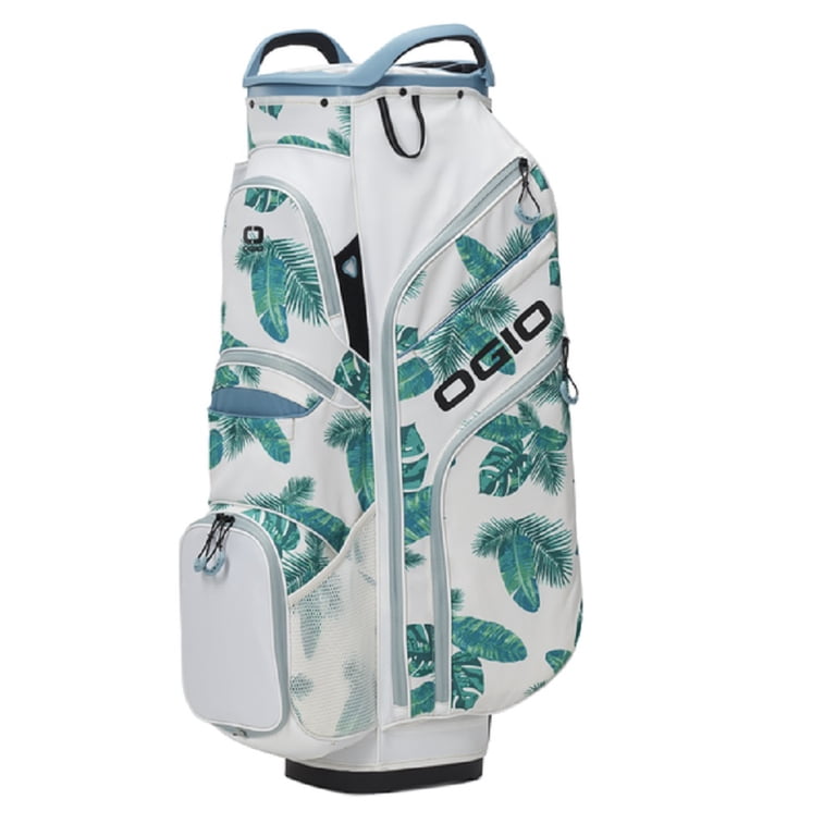 OGIO ゴルフバッグ トロピカルデザイン Ogio Golf 2022 Woode 15 Cart Bag - Twilight Tropics, 15-Way Top