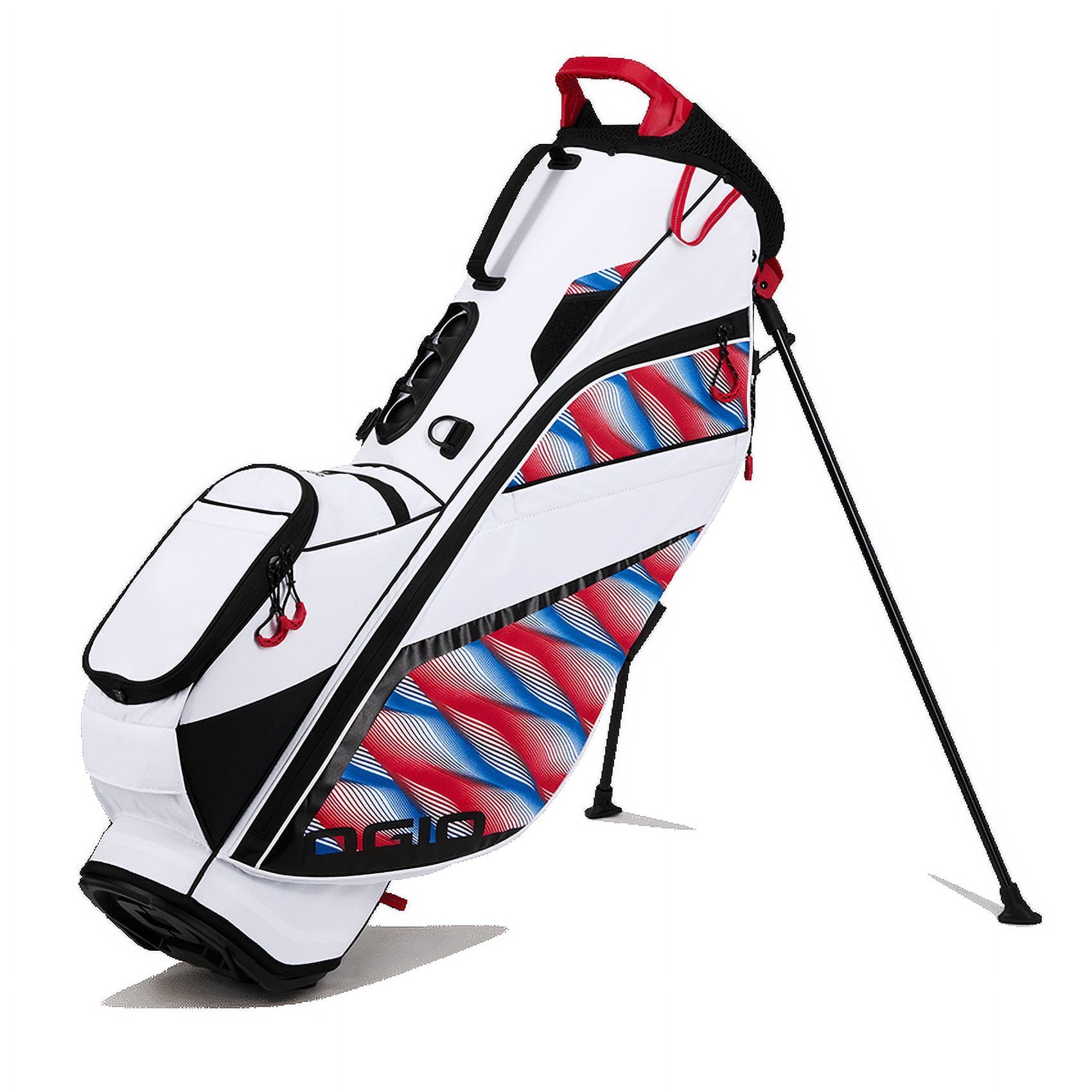 Ogio Golf Prior Generation Fuse 4 Stand Bag Hibiscus Ogio Golf Prior Generation Fuse 4 Stand Bag Hibiscus