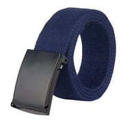 Ogiraw Belt Belts for Women Elastic Belts for Women Men Women Fashion Waist Belt Narrow Stretch Dress Belt Pants Belt Buckle Canvas Waistband B