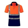 thumbnail image 1 of Ogiraw Mens T-Shirts Mens Short Sleeve Shirts Work Shirts for Men High Visibility Sweatshirt for Men Pullover Hi Vis Hoodie Pullover Sweatshirt Reflective Short Sleeve Sweatshirt Tops Orange2, 1 of 4