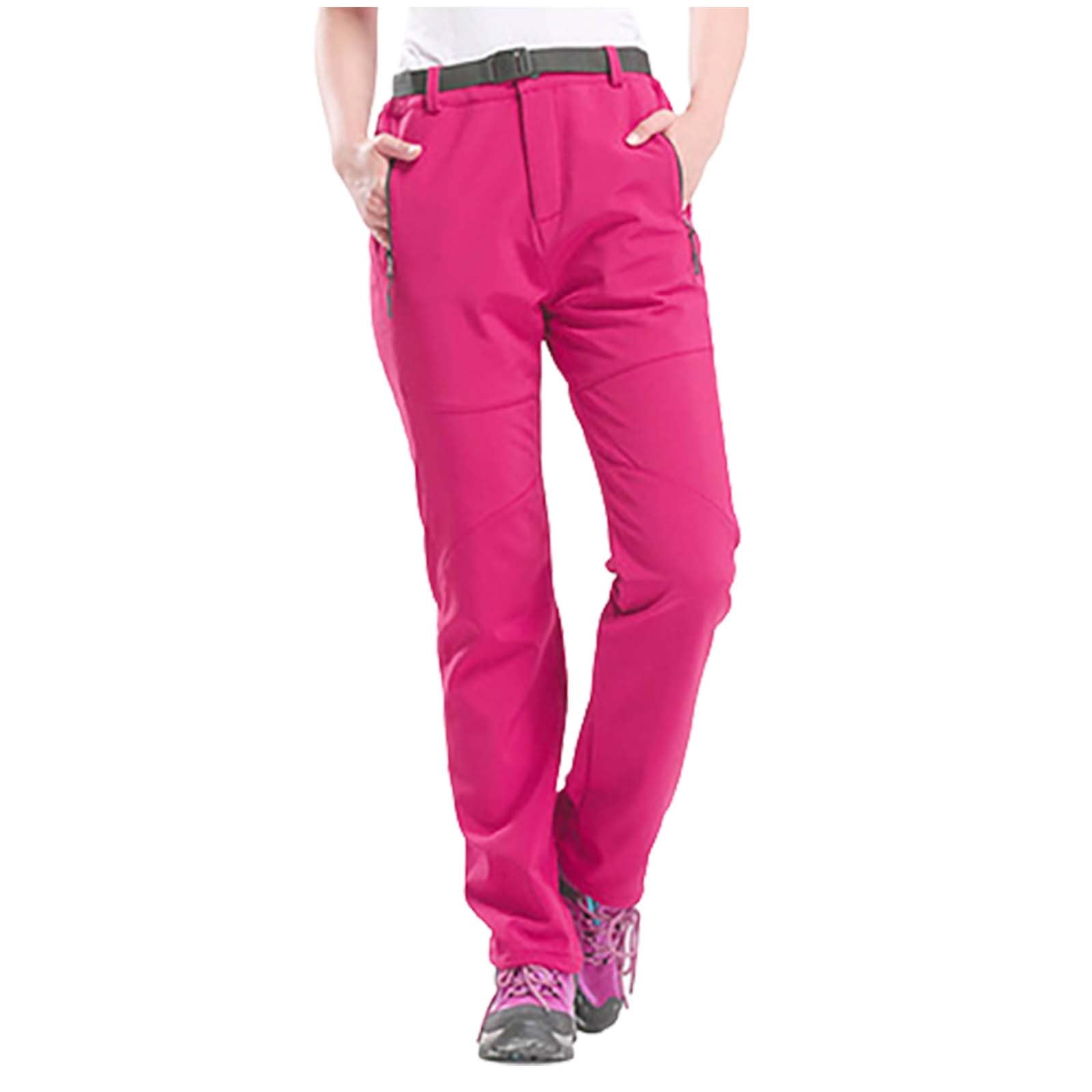 Ogiraw Pants for Women Sweatpants Women Hiking Pants Women Womens Rain Pants  Water Proof Hiking Pants Over Pants Windproof Outdoor Fishing Rain Gear Hot  Pink - Walmart.com