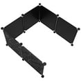 Ogitude 1 set of Cat Litter Box Enclosure Splash Guards Cat Litter Pans