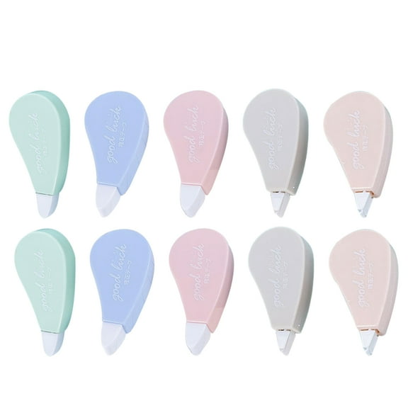 Ogitude 10Pcs Correction Tape White Correction Tape Tape Correction Stationery for Students