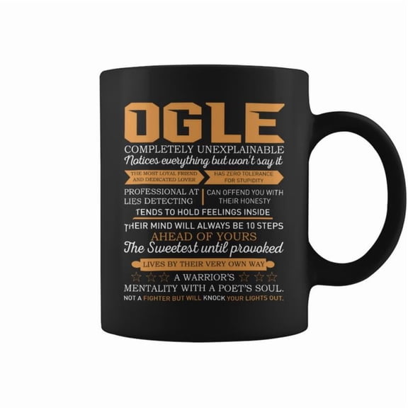 Ogle Completely Unexplainable Notices Everything But WonT Say It Name Coffee Mugs