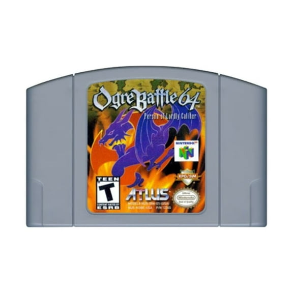 Ogre Battle 64: Person of Lordly Caliber N64 Game NTSC US Version Only