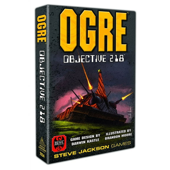 Ogre Objective 218 Board Game