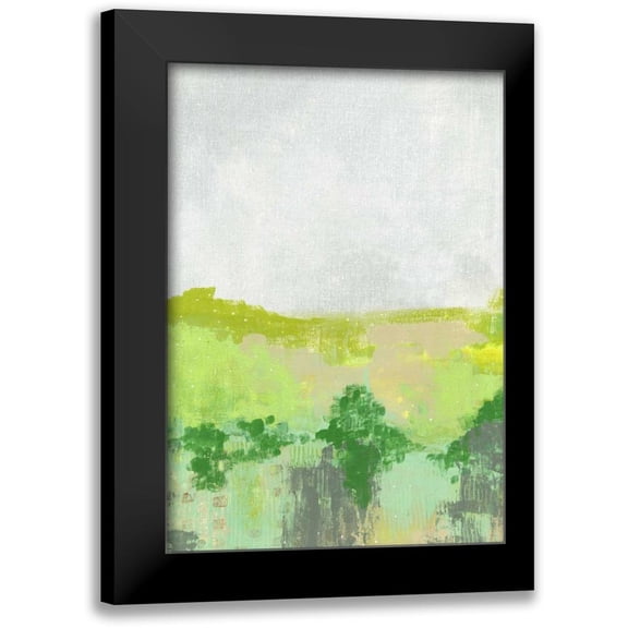 Ogren, Sarah 11x14 Black Modern Framed Museum Art Print Titled - Green Landscape