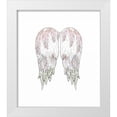 thumbnail image 1 of Ogren, Sarah 15x17 White Modern Wood Framed Museum Art Print Titled - Wings with Pink Feathers, 1 of 4