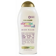 Ogx Body Wash Extra Creamy + Coconut Oil, Sulfate Free, 19.5oz, 3-Pack
