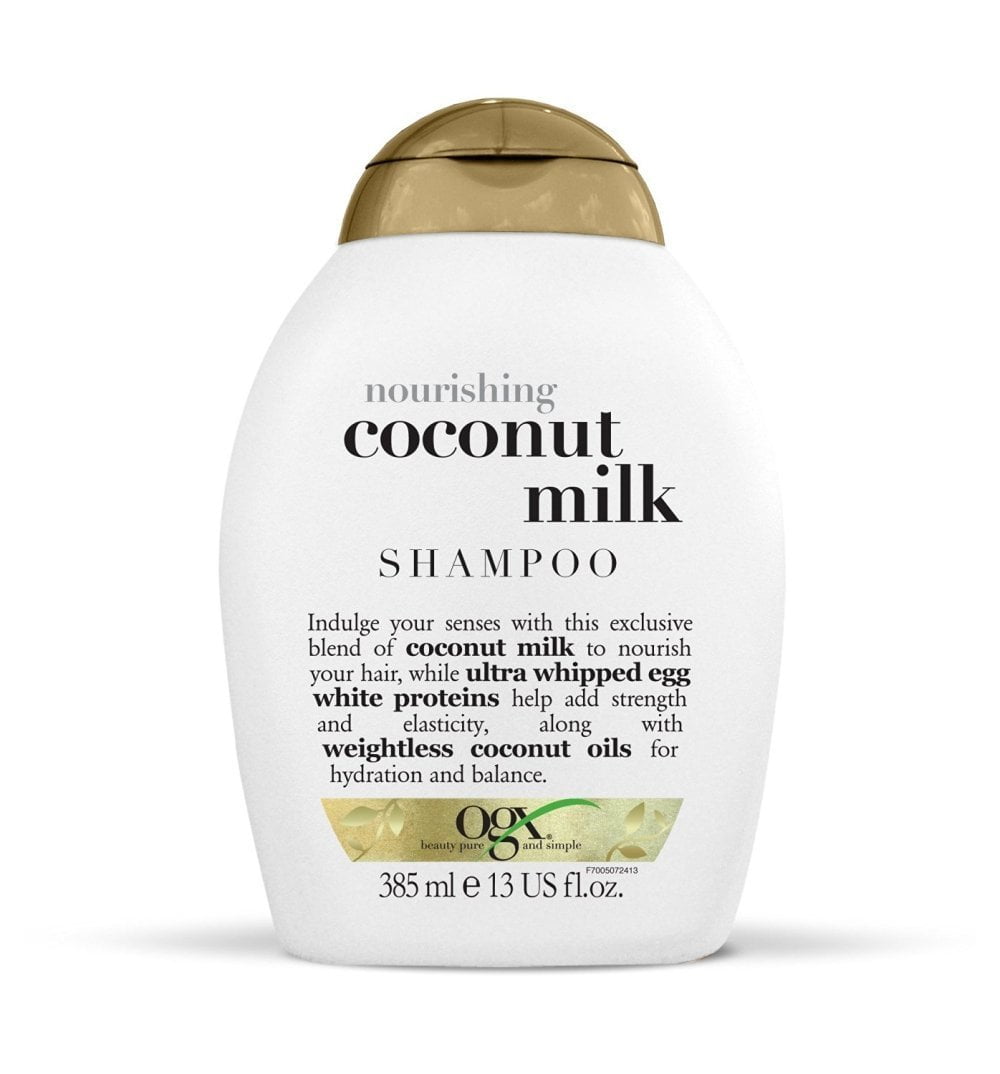 Ogx Coconut Milk Nourishing Shampoo Soft & Strengthens Hair, 13oz, 4-Pack