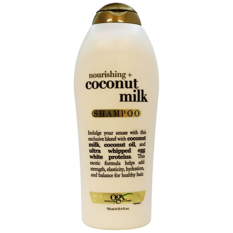 Ogx Coconut Milk Shampoo 25.4 Oz. - Walmart.com Ogx Coconut Milk Shampoo 25.4 Oz. - Walmart.com