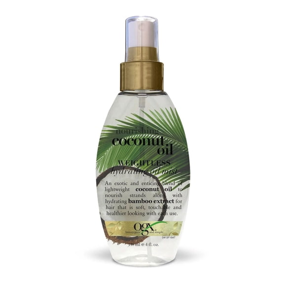 Ogx Coconut Oil Hydrating Oil Mist, 4 Oz., Pack of 2