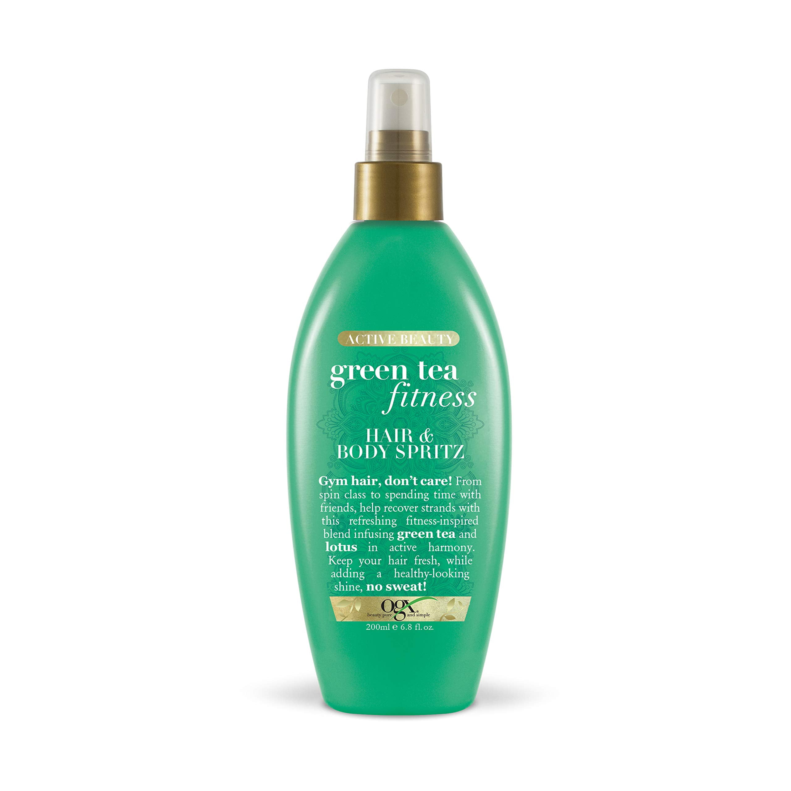Ogx Green Tea Fitness Hair & Body Spritz, 6.8 Ounce