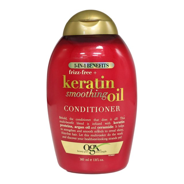 Ogx Keratin Smoothing Oil Conditioner, 13 Oz.