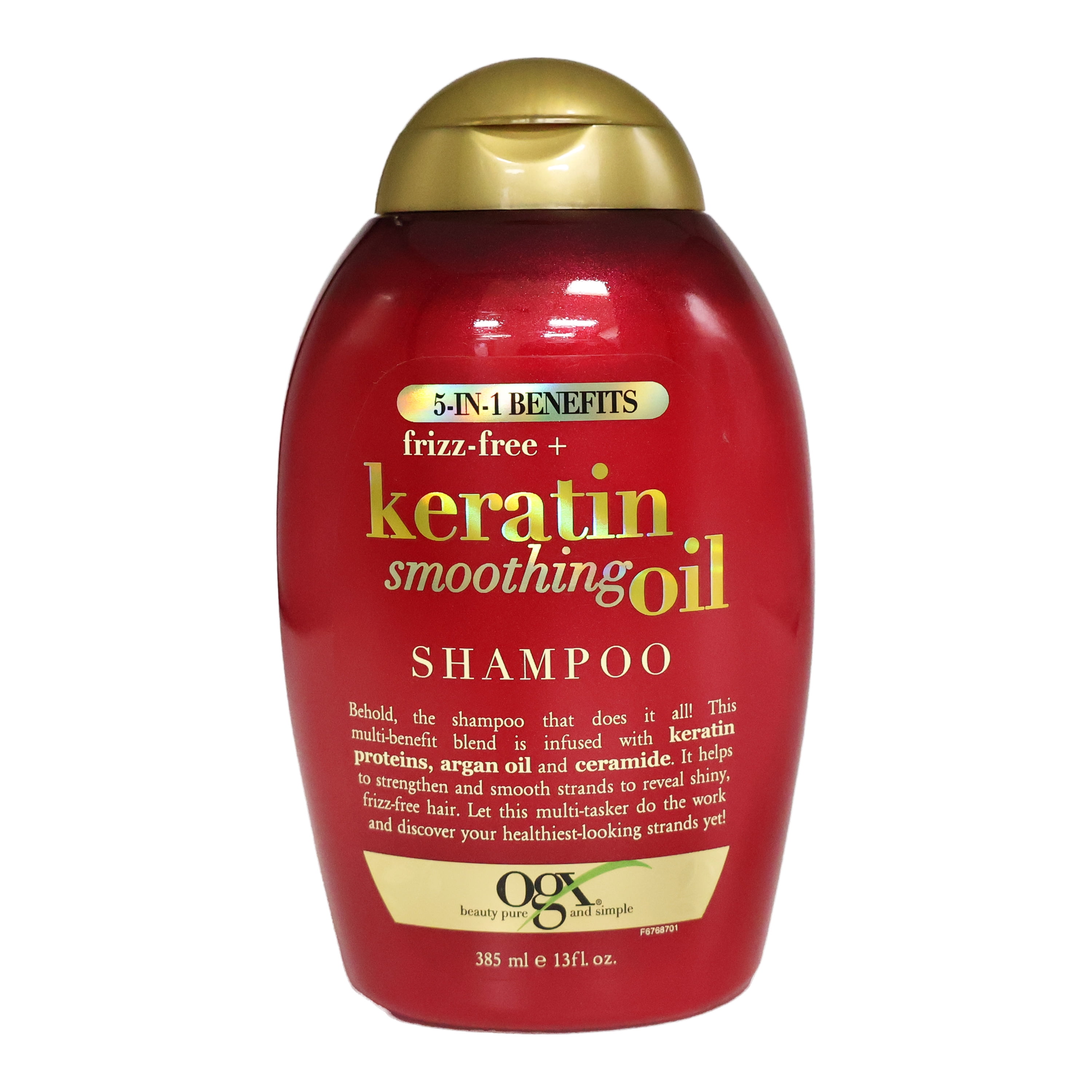 Ogx Keratin Smoothing Oil Shampoo, 13 Oz.