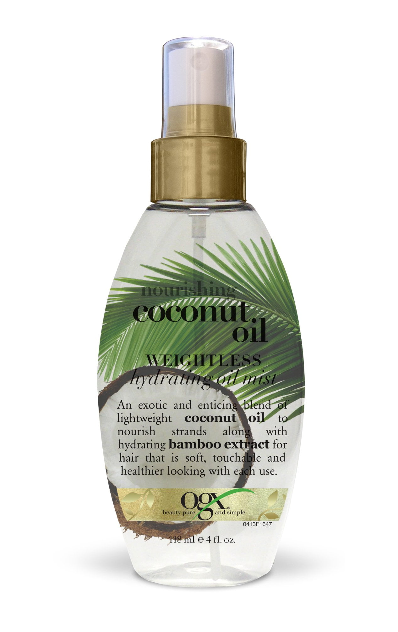 Ogx Nourishing + Coconut Oil Weightless Hydrating Oil Hair Mist