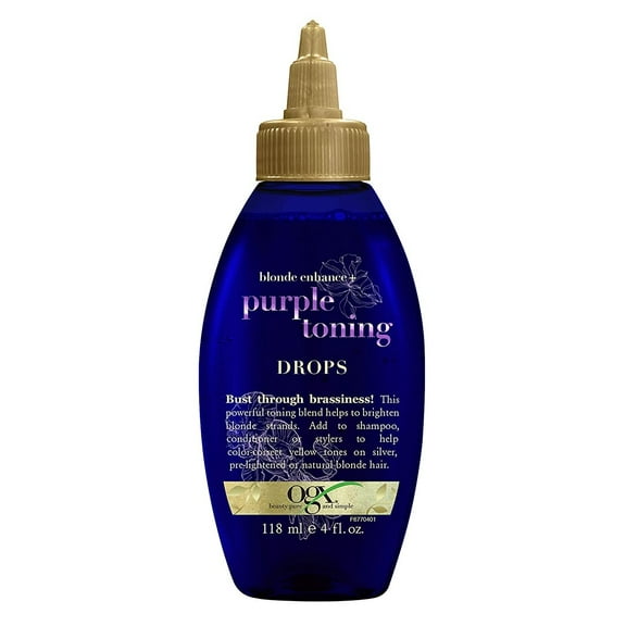 Ogx Purple Toning Drops 4oz (Pack of 3)