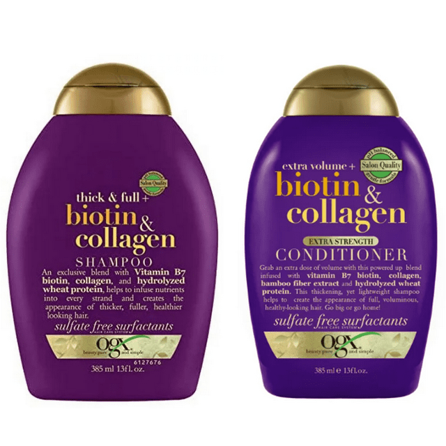 Ogx® Thick & Full + Biotin & Collagen Volumizing Shampoo & Conditioner Duo