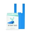 thumbnail image 1 of Oh Baby Bags Disposable Dirty Diaper Bags, 140 Cented Bags, Blue, 1 of 2