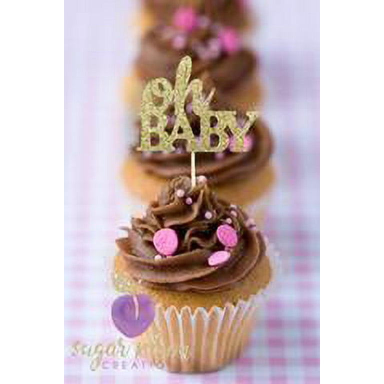 Oh Baby Cupcake Toppers Set of 12