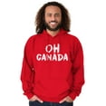 thumbnail image 1 of Oh Canada National Anthem CAN Native Hoodie Sweatshirt Women Men Brisco Brands X, 1 of 6