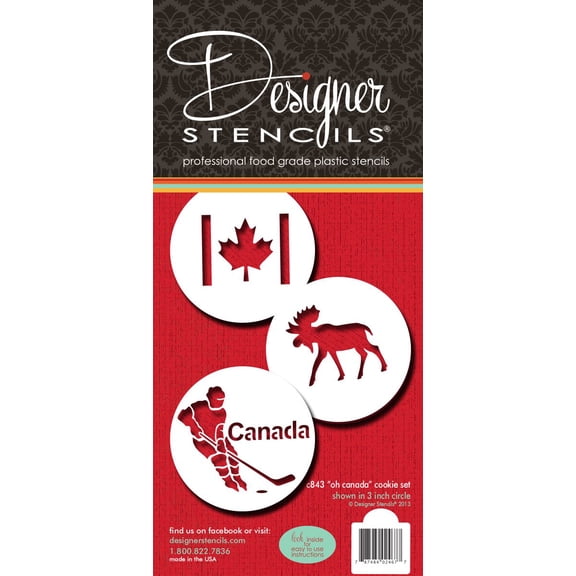 Oh Canada! Stencil Setby Designer Stencils