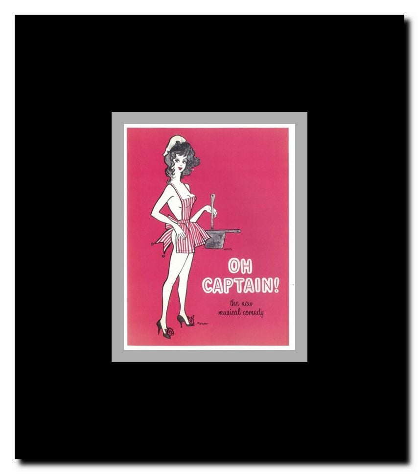Oh Captain! (Broadway) Framed Movie Poster