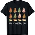 thumbnail image 1 of Oh Christmas Tree Cakes Debbie Funny Christmas Snack Cake T-Shirt, 1 of 4