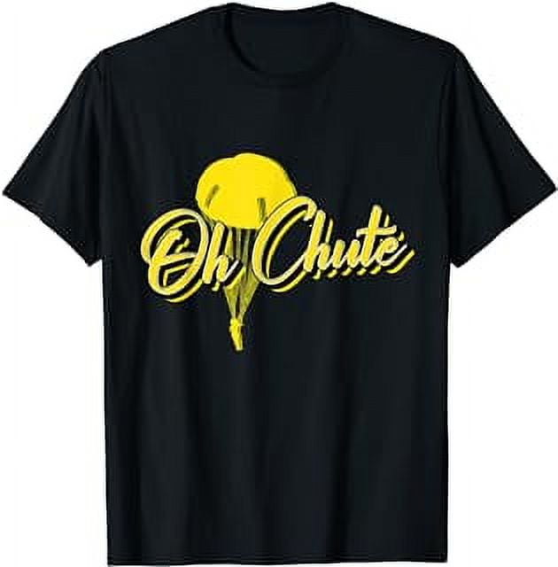 Oh Chute Paragliding Design With Mountains For Paragliders T-Shirt ...