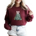thumbnail image 1 of Oh Come Let Us Adore Him Christmas Sweatshirt Funny Women Casual Long Sleeve Graphic Shirts Pullover Tops, 1 of 4