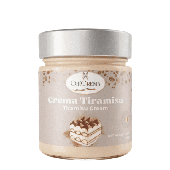 Oh! Crema Tiramisu Spread – Italian Tiramisu Cream 200g