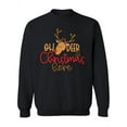 thumbnail image 1 of Oh Deer It's Christmas Here Sweatshirt Women -Image by Shutterstock, Female XX-Large, 1 of 4