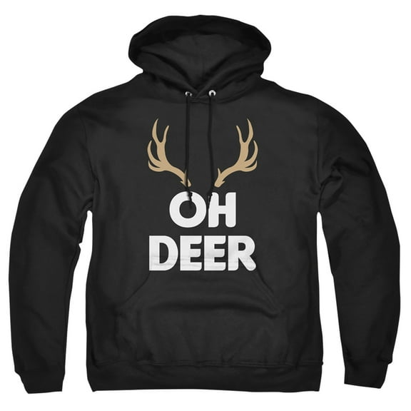 Oh Deer It's Christmas Unisex Adult Pull-Over Hoodie