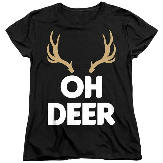 Oh Deer It's Christmas Women's T Shirt
