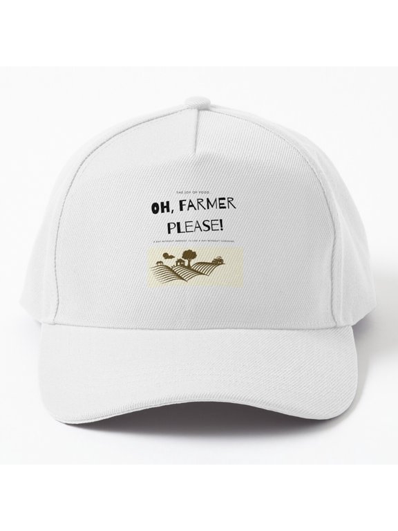 Oh Farmers Baseball Cap, Agriculture Worker Statement Graphic Design, Classic Hat