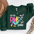 thumbnail image 1 of Oh For Peeps Sake Easter – T-Shirt, Hoodie & Sweatshirt – Spring Holiday Apparel – Family Fun, 1 of 6