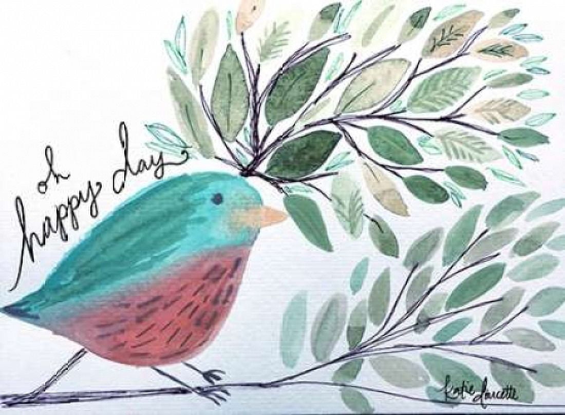 Oh Happy Day Canvas Art - Katie Doucette (22 x 28)